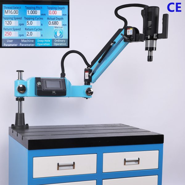 CNC Tapper Machine Electric Tapping Arm Machine Nuts Thread Tapping Machine - Image 4